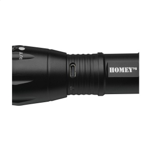 Lampe de poche rechargeable en aluminium de la marque Homey's 6