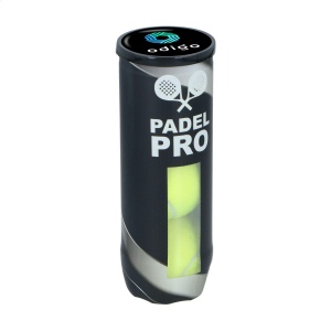 Set de trois balles de padel dans une couleur vive 2