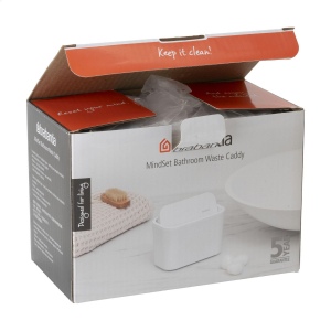 Pratique, petite poubelle en plastique de la marque Brabantia 5