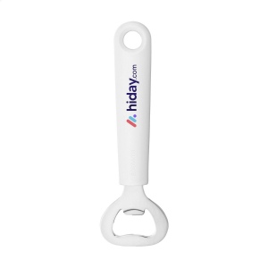 Ouvre-bouteille Brabantia avec décapsuleur en acier inoxydable et longue poignée en plastique avec œillet de suspension 2