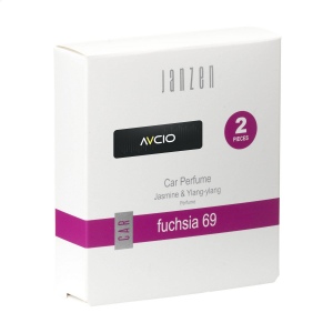 Parfum de voiture au parfum Fuchsia 69 de la marque JANZEN 5