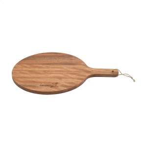 Belle et spacieuse planche de service Wooosh en bois d'acacia certifié FSC 100%, un bois robuste à l'aspect chaleureux 3