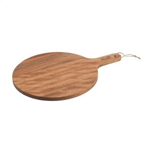 Belle et spacieuse planche de service Wooosh en bois d'acacia certifié FSC 100%, un bois robuste à l'aspect chaleureux 2