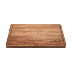 La planche à découper Wooosh est fabriquée en bois d'acacia certifié FSC 100% et est idéale pour couper la viande, les légumes et les fruits 3