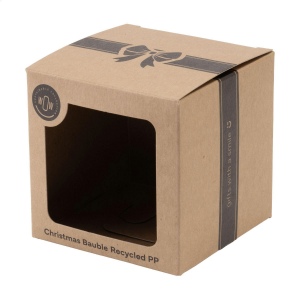 Boule de Noël en plastique recyclé 30