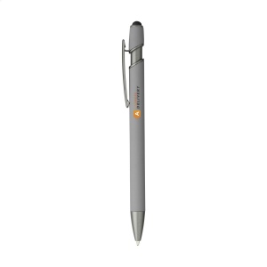 Stylo à bille à encre bleue avec un corps en aluminium recyclé 8
