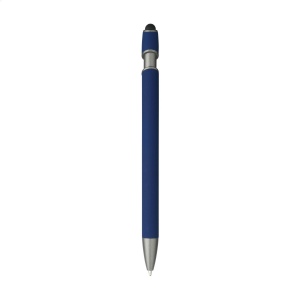 Stylo à bille à encre bleue avec un corps en aluminium recyclé 18