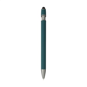 Stylo à bille à encre bleue avec un corps en aluminium recyclé 19