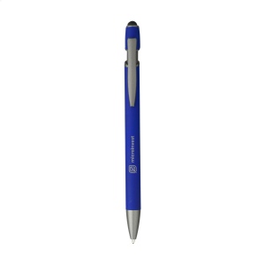 Stylo à bille à encre bleue avec un corps en aluminium recyclé 5
