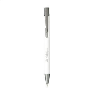 Stylo à bille à encre bleue avec un corps en aluminium recyclé 8