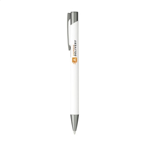Stylo à bille à encre bleue avec un corps en aluminium recyclé 2