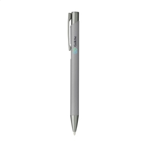 Stylo à bille à encre bleue avec un corps en aluminium recyclé 6