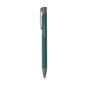 Stylo à bille à encre bleue avec un corps en aluminium recyclé 5