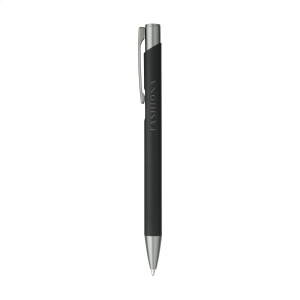 Stylo à bille à encre bleue avec un corps en aluminium recyclé 4