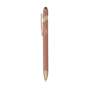 Stylo à bille à encre bleue avec corps en aluminium recyclé et alliage de cuivre 13