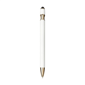 Stylo à bille à encre bleue avec corps en aluminium recyclé et alliage de cuivre 14