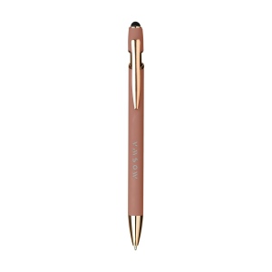 Stylo à bille à encre bleue avec corps en aluminium recyclé et alliage de cuivre 7
