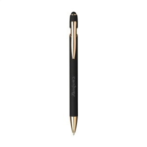 Stylo à bille à encre bleue avec corps en aluminium recyclé et alliage de cuivre 6