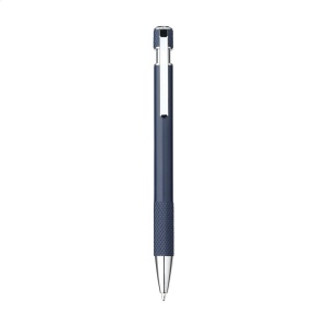Stylo à bille à encre bleue avec corps en aluminium 100% recyclé 5