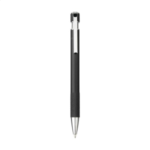 Stylo à bille à encre bleue avec corps en aluminium 100% recyclé 7