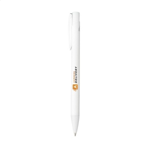 Stylo à bille bleu avec un corps du stylo composé à 100% d'aluminium recyclé 7