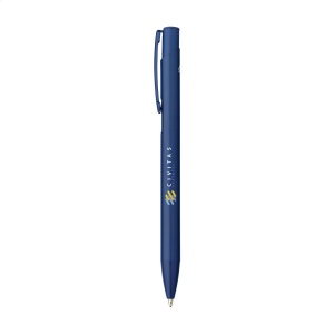 Stylo à bille bleu avec un corps du stylo composé à 100% d'aluminium recyclé 2