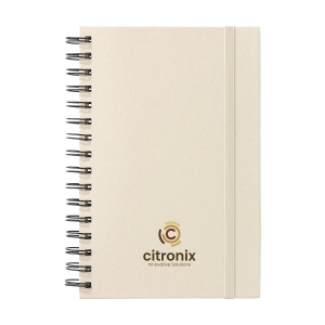 Sugarcane Bagasse Spiral Notebook A5 carnet