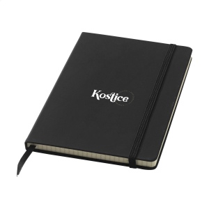 Carnet au format A5 avec environ 96 feuilles/192 pages de papier quadrillé couleur crème, certifié FSC Mix (70 g/m²) 6