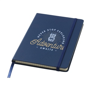 Carnet au format A5 avec environ 96 feuilles/192 pages de papier quadrillé couleur crème, certifié FSC Mix (70 g/m²) 7
