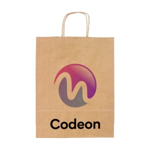 Sac cadeau solide en papier (80 g/m²) au format A3, idéal pour les promotions, les salons ou comme emballage de magasin 7