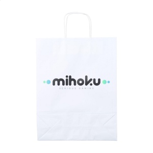 Sac cadeau solide en papier (80 g/m²) au format A3, idéal pour les promotions, les salons ou comme emballage de magasin 8