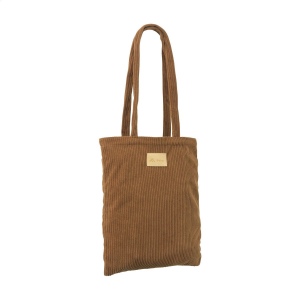 Sac cabas à longues anses, fabriqué en polyester velours côtelé recyclé (270 g/m²) 7
