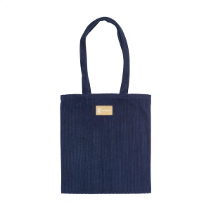 Sac cabas à longues anses, fabriqué en polyester velours côtelé recyclé (270 g/m²) 16