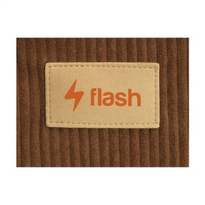 Sac cabas à longues anses, fabriqué en polyester velours côtelé recyclé (270 g/m²) 22