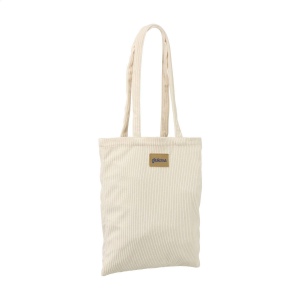 Sac cabas à longues anses, fabriqué en polyester velours côtelé recyclé (270 g/m²) 10
