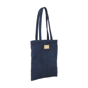 Sac cabas à longues anses, fabriqué en polyester velours côtelé recyclé (270 g/m²) 11