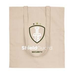 Sac shopping avec de longues anses, en 100% coton tissage solide (120 g/m²) 29