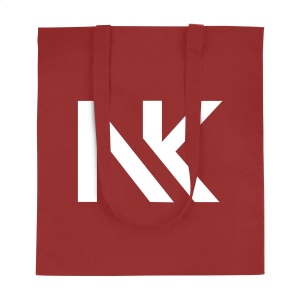 Sac shopping avec de longues anses, en 100% coton tissage solide (120 g/m²) 34