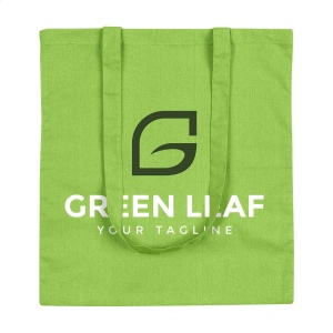 Sac shopping avec de longues anses, en 100% coton tissage solide (120 g/m²) 36