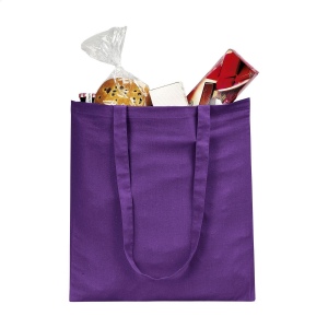 Sac shopping avec de longues anses, en 100% coton tissage solide (120 g/m²) 18