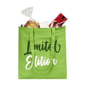 Sac shopping avec de longues anses, en 100% coton tissage solide (120 g/m²) 23