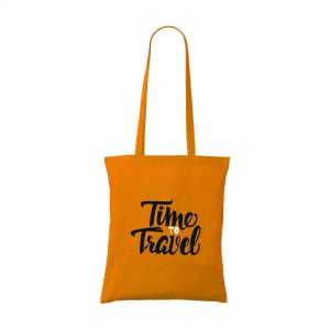 Sac shopping avec de longues anses, en 100% coton tissage solide (120 g/m²) 4
