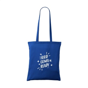 Sac shopping avec de longues anses, en 100% coton tissage solide (120 g/m²) 9