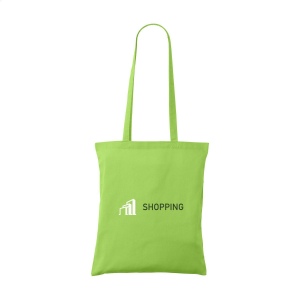 Sac shopping avec de longues anses, en 100% coton tissage solide (120 g/m²) 10