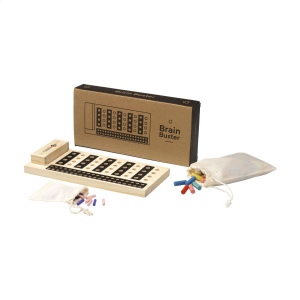 Ce jeu se compose d'un plateau de jeu en bois de pin et de 140 pions de différentes couleurs et de 2 tailles 4