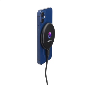 Chargeur magnétique sans fil de 15 W avec boîtier en ABS recyclé 5