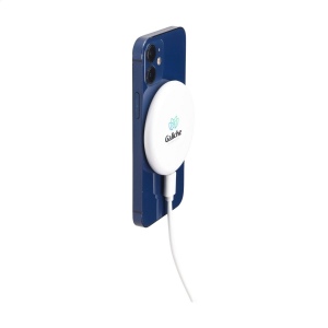 Chargeur magnétique sans fil de 15 W avec boîtier en ABS recyclé 6