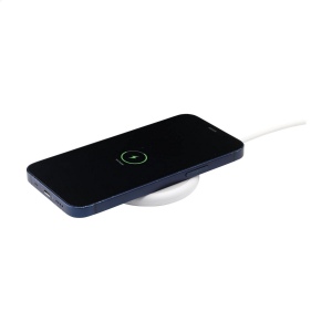 Chargeur magnétique sans fil de 15 W avec boîtier en ABS recyclé 8