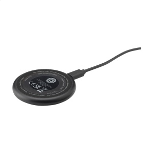 Chargeur magnétique sans fil de 15 W avec boîtier en ABS recyclé