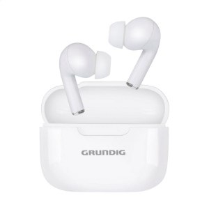 True wireless écouteurs stéréo sans fil (40 mAh par écouteur) avec embouts en silicone de la marque Grundig